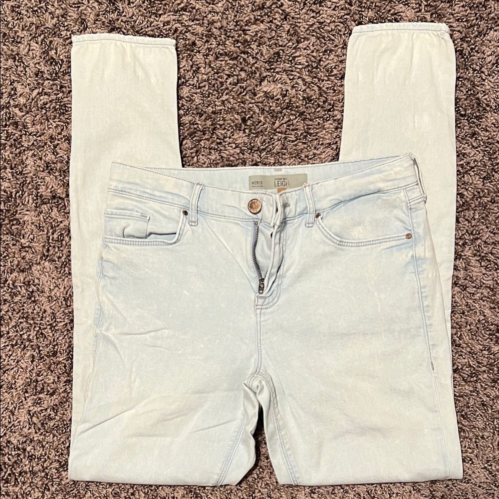 Light Wash Women's Skinny Jeans